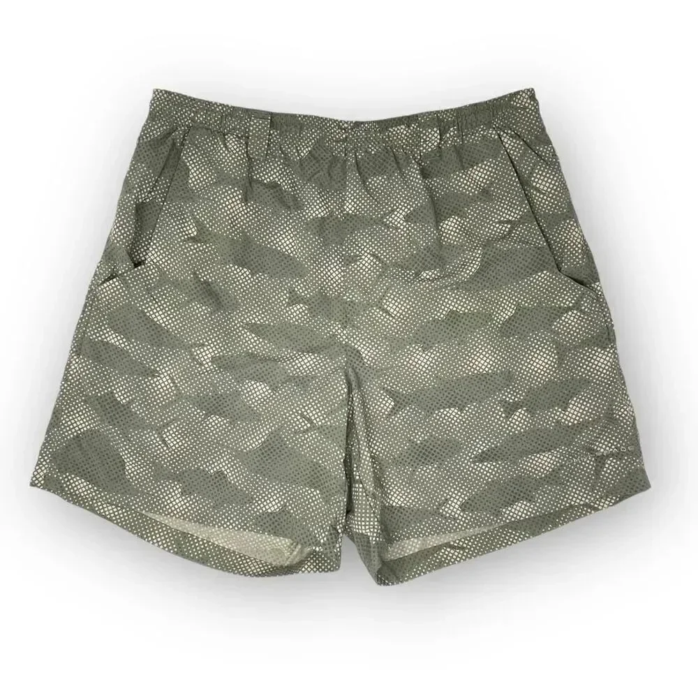 Columbia PFG Swim Trunks Fish Camo 8” Inseam Omni Shade Men Size Small No Liner